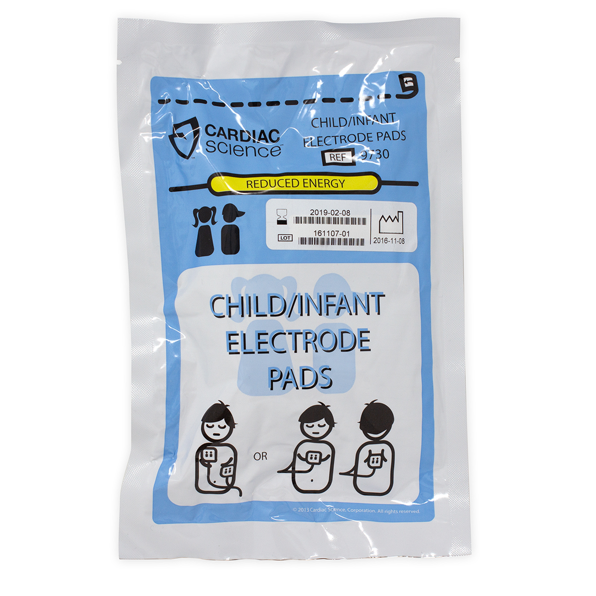 Cardiac Science™ Powerheart® G3 Infant/Child Defibrillation Pads