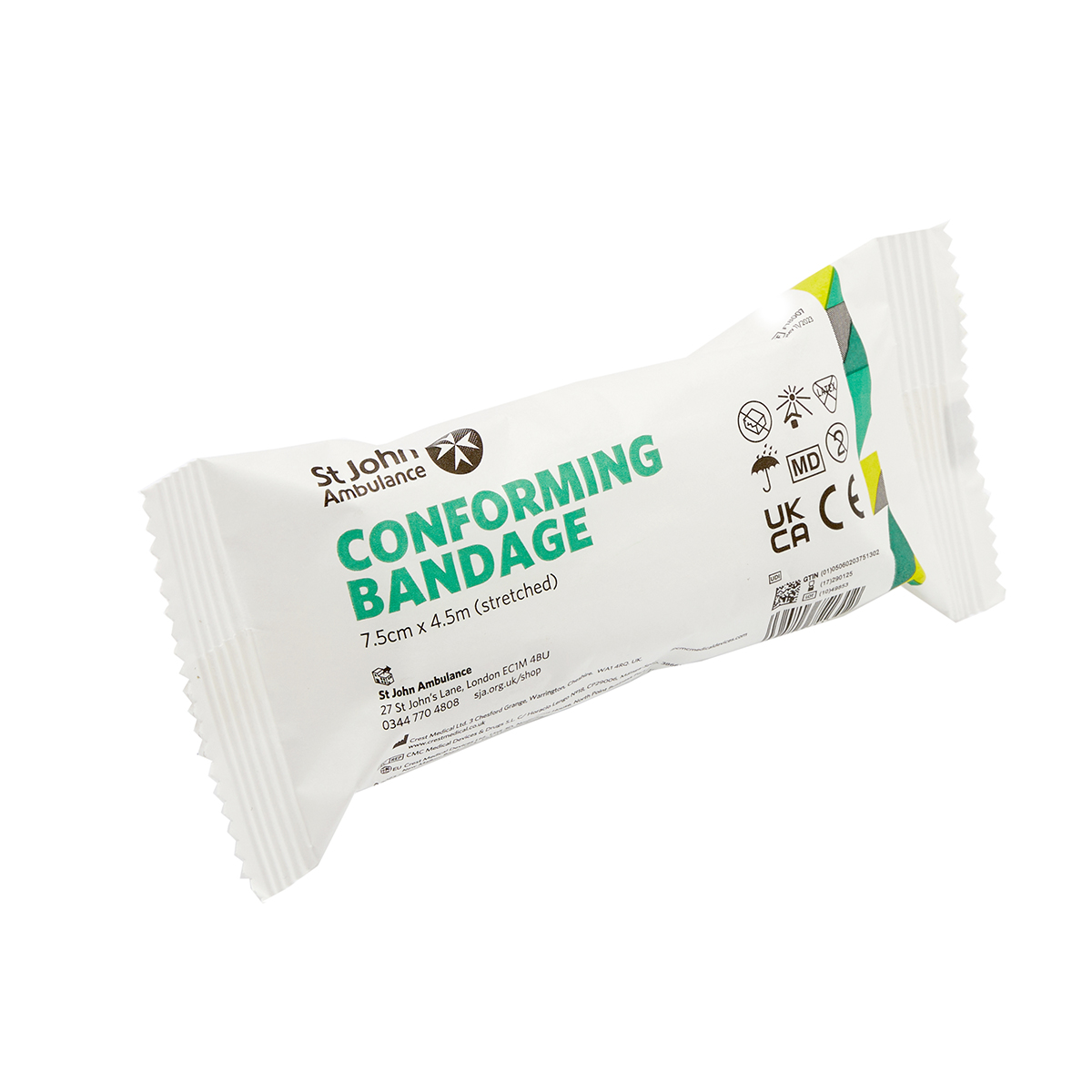 St John Ambulance Conforming Bandage 7.5cm x 4.5m