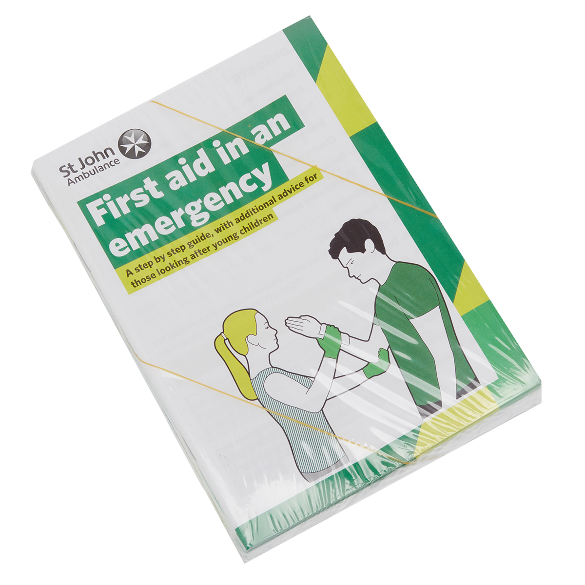 St John Ambulance First Aid in an Emergency Booklets – Pack of 10.