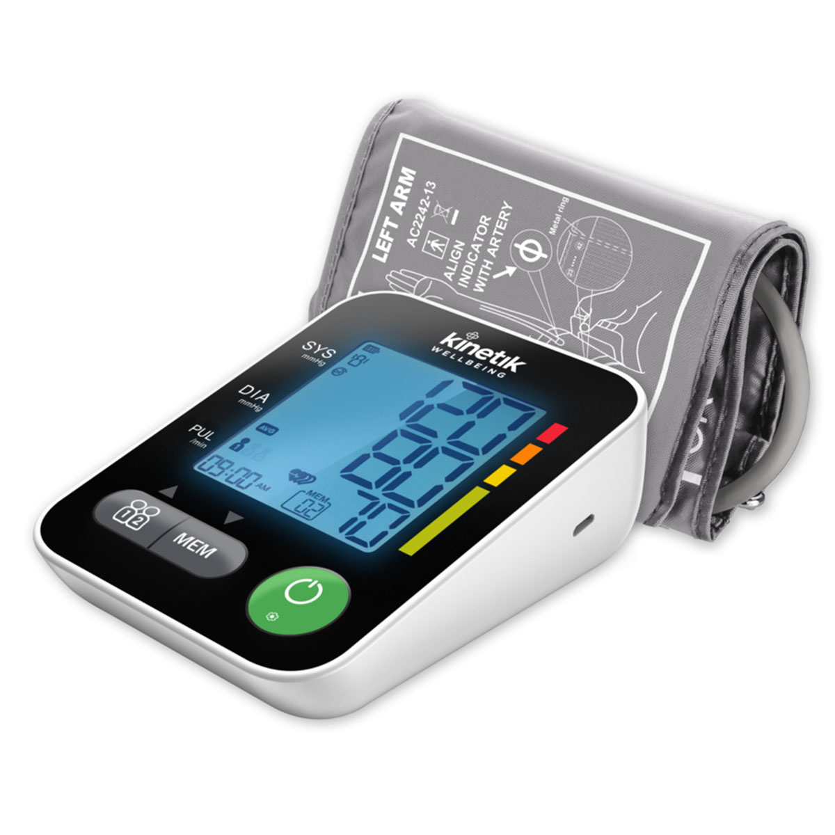 Kinetik Wellbeing Advanced Blood Pressure Monitor